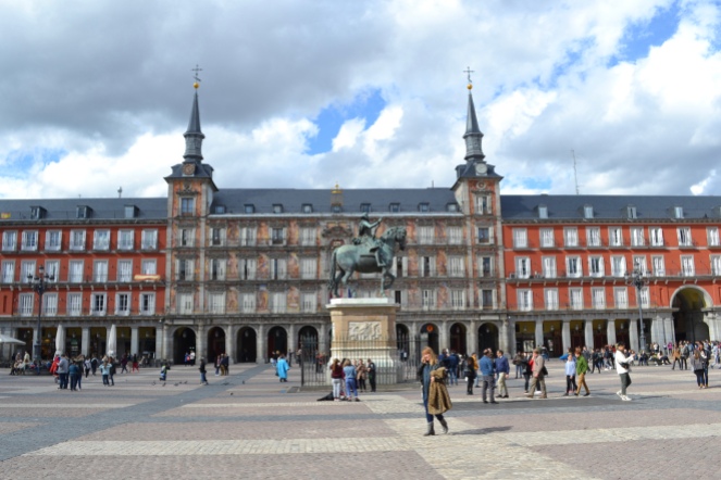 Plaza Mayor, Madrid's main square.